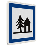 Panneau CE5a – Auberge de jeunesse