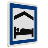 Panneau CE5b – Chambre d’hôtes ou gîte