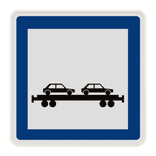 Panneau CE8 – Gare auto/train