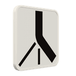 Panonceau M7 – Schéma de priorité à l’intersection