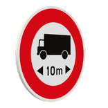 Panneau B10a – Limitation de longueur
