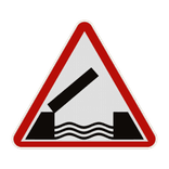 Panneau A6 – Pont mobile