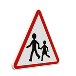 Panneau A13a – Endroit fréquenté par les enfants