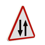 Panneau A18 – Circulation dans les deux sens