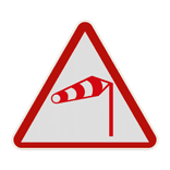 Panneau A24 – Vent latéral