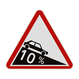 Panneau A16 – Descente dangereuse