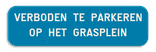Verkeersbord SB250 G type IV - Beperking of verbod