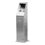 Staande asbak (RVS) TS-ASHLINE - 4,4 liter inhoud