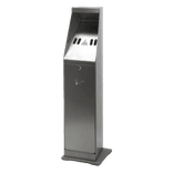 Staande asbak (RVS) TS-ASHLINE - 4,4 liter inhoud