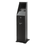 Staande asbak (zwart) TS-ASHLINE - 4,4 liter inhoud