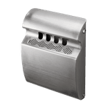 Wandasbak (RVS) TS-ASHWALL - 3 liter inhoud met driekantslot