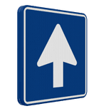 Verkeersbord RVV C03 - Eenrichtingsweg