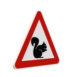 Panneau G2000 - Attention écureuil