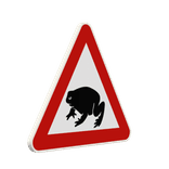 Panneau G2000 - Attention aux grenouilles
