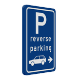 Verkeersbord reverse parking - reflecterend