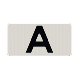 Verkeersbord RVV OB901-A - Categorie A