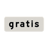 Verkeersbord RVV OB308 - Gratis