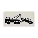 Verkeersbord RVV OB303 - Wegsleepregeling van kracht