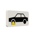 Verkeersbord RVV OB301 - Wielklemregeling van kracht