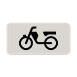 Verkeersbord RVV OB03 - Geldt alleen voor bromfietsers