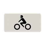 Verkeersbord RVV OB06 - Geldt alleen voor motoren