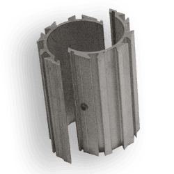 Kit de brides à queue d'aronde Ø 48 mm