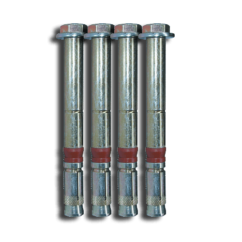 Keilbout M10-14/50-125 (set van 4 stuks)