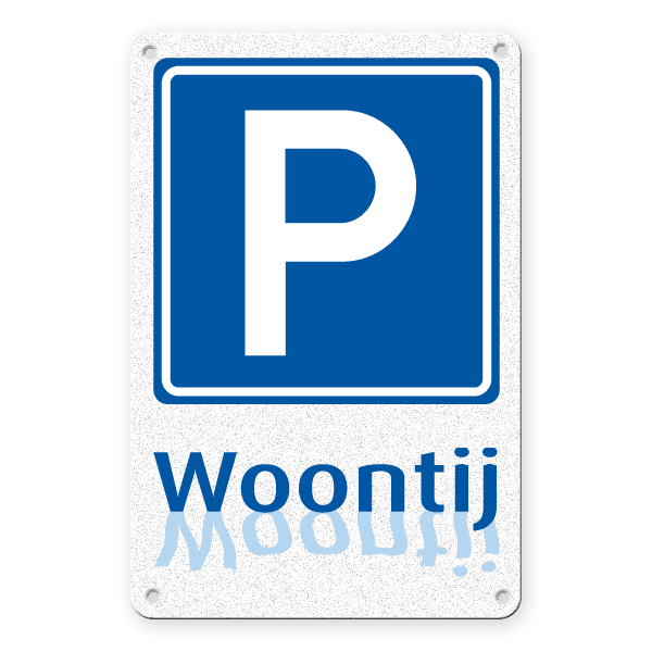 informatiebord ARV E04 - Woontij logo