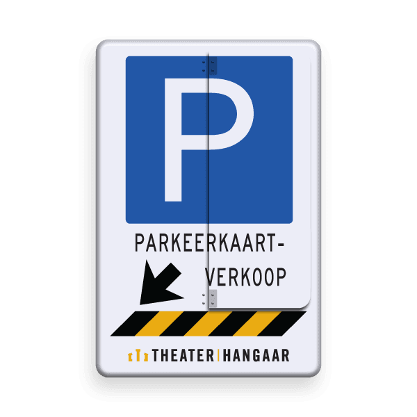 Klapbord met 2 standen en eigen ontwerp