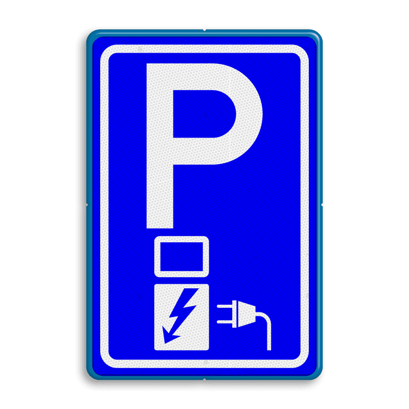 Verkeersbord RVV E08o - oplaadpunt - BE04a