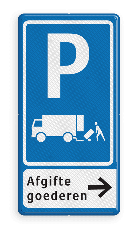 Verkeersbord RVV E07 - 2txt