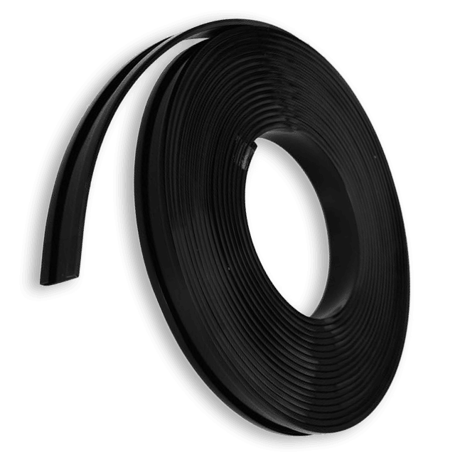 Rubber beschermband voor gecoate masten - 20 mm breed - rol 10 mtr