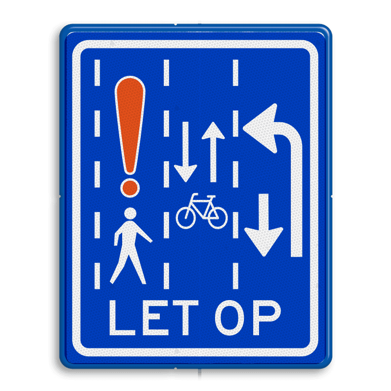 Verkeersbord RVV VR10-14