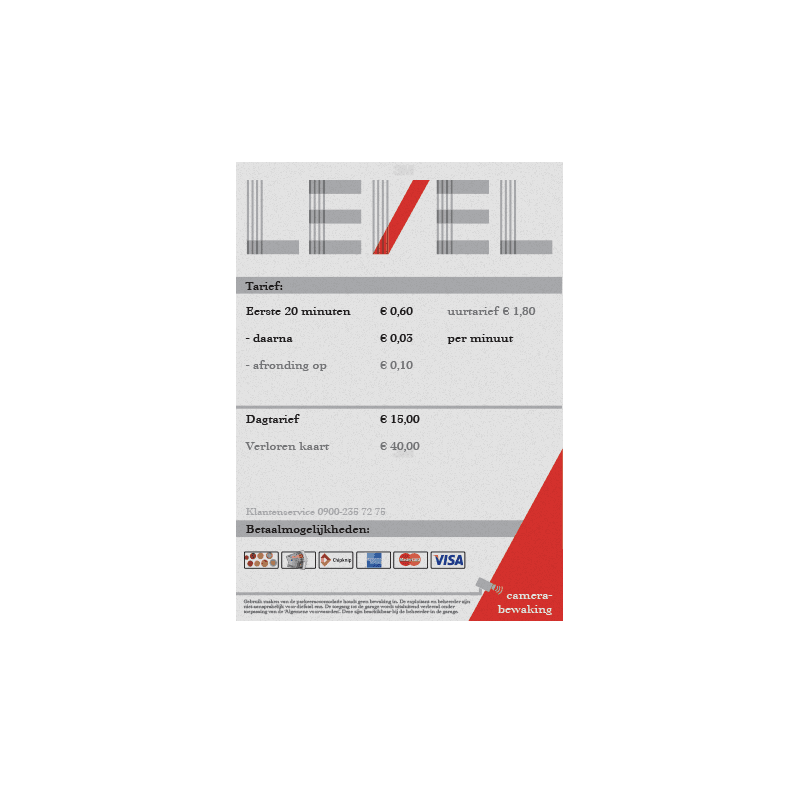 Reflecterende sticker 150x200mm met eigen opdruk