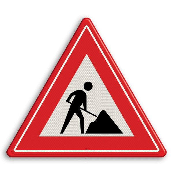 Verkeersteken RVV J16 - klasse 3