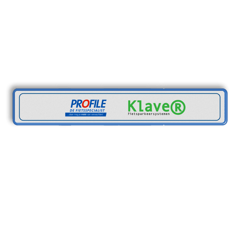 Informatiebord rechthoek 1180x200mm  reflecterend klasse 1 + full-colour opdruk