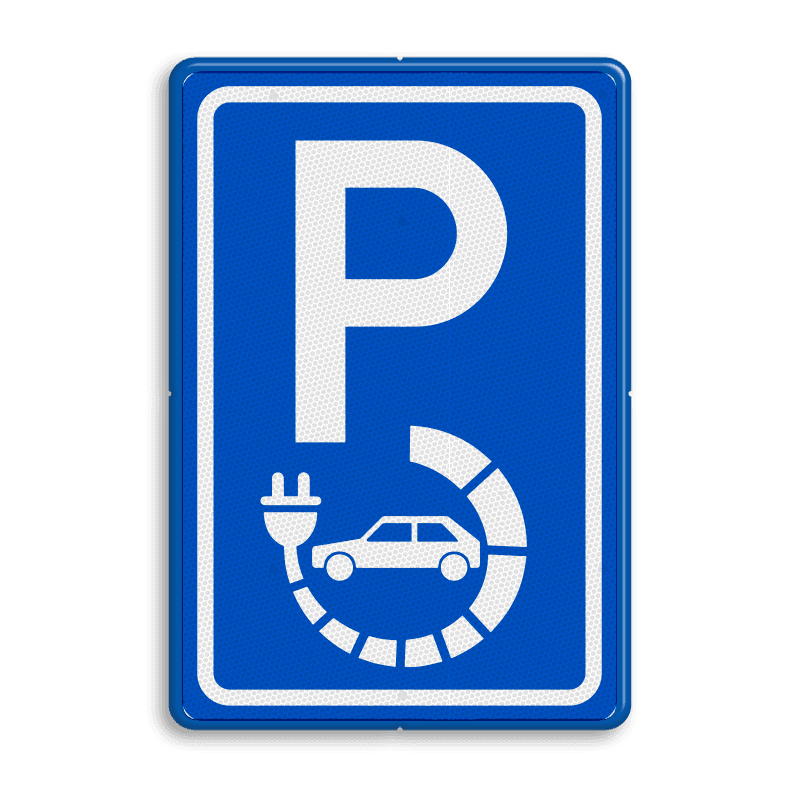 Verkeersbord elektrische auto - België