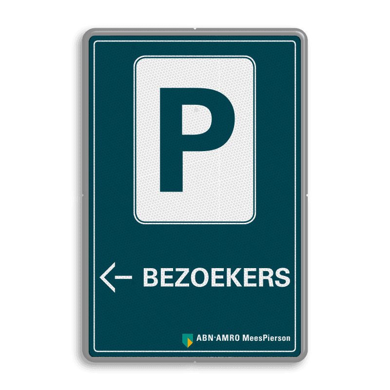 Parkeerbord ABN AMRO MeesPierson  -  FC eigen ontwerp  01