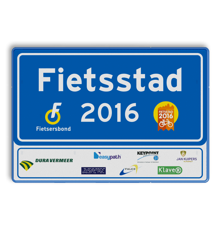 Informatiebord rechthoek 3:2  reflecterend klasse 1 + full-colour opdruk