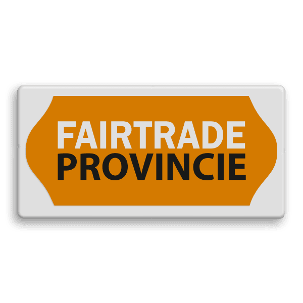 Fairtrade informatiebord - FAIRTRADE PROVINCIE - 800x400mm