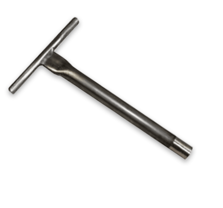 Clé hexagonale pour potelet conique
