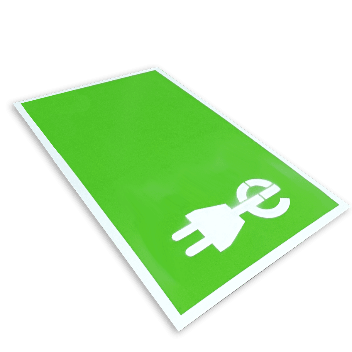 Parkeervak oplaadpunt markering incl. E-laad logo en belijning