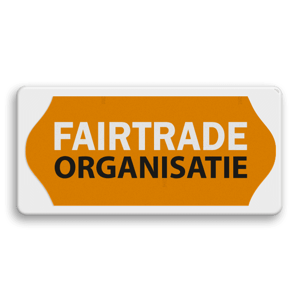 Fairtrade informatiebord - FAIRTRADE ORGANISATIE - 400x200mm