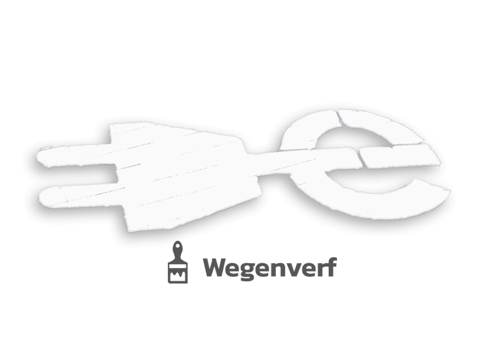Markering E-laad logo wegenverf