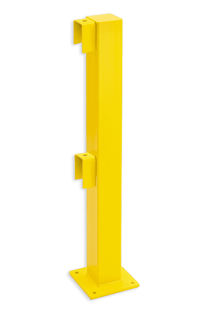 Poteau de début et de fin 1000 mm pour barrière - Black Bull