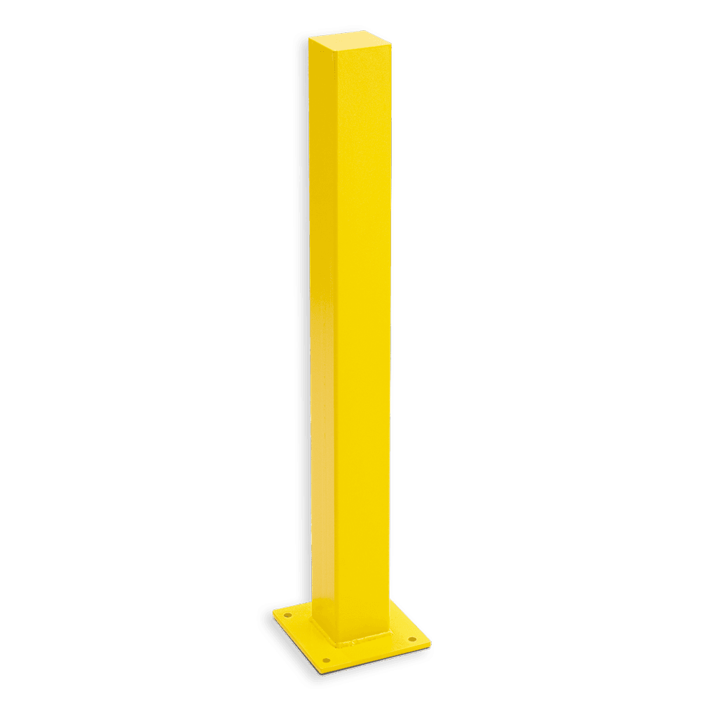 Poteau indépendant 1000 mm pour barrière industrielle - Black Bull