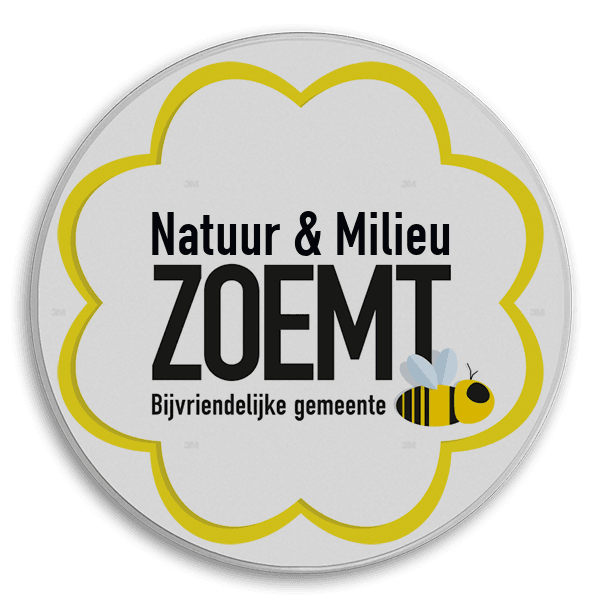Informatiebord Natuur en Milieu - Bijvriendelijke gemeente