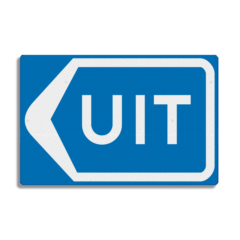 Sticker - BB02L - klasse 1 600x400mm