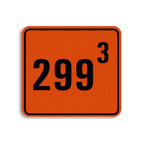 Plaque numéro de maison orange-noir 119 x 109 mm