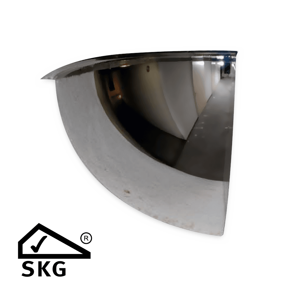 Kugelspiegel 600mm - Blickwinkel von 90° - mit SKG-V zertifiziert